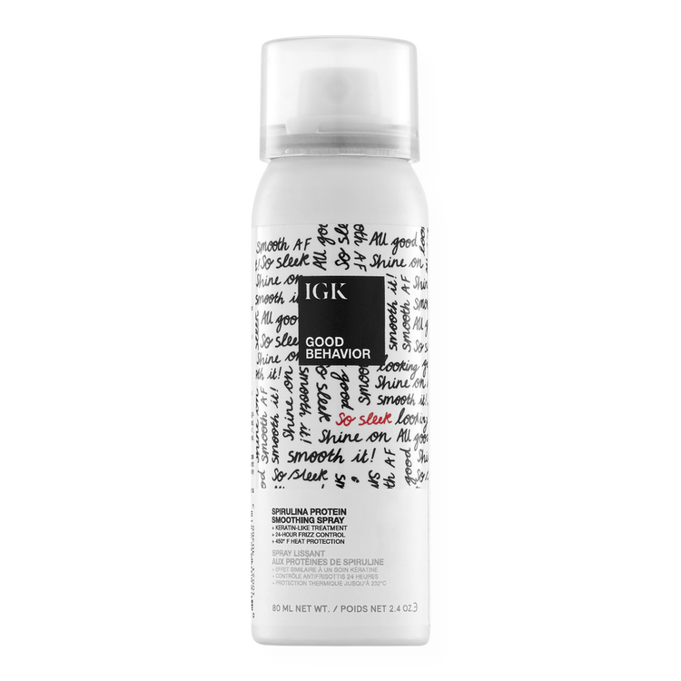 Travel Size Good Behavior Spirulina Protein Smoothing Spray combate el frizz