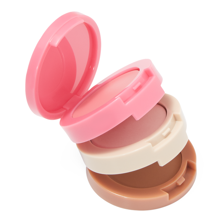 Cheek Squad - Trío de cremas faciales, fórmula cremosa y ligera