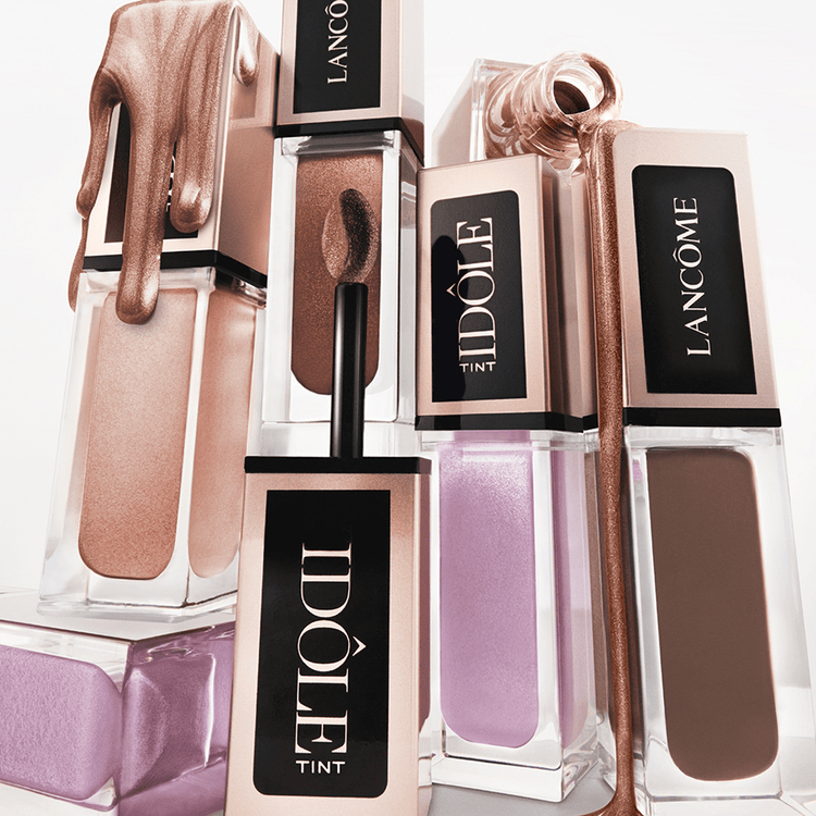 Idôle Tint Sombra de ojos líquida aplicador doble para ojos, rubor y delineado