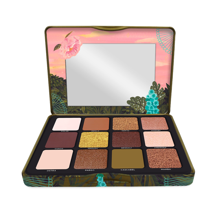 Paleta de sombras de larga duración