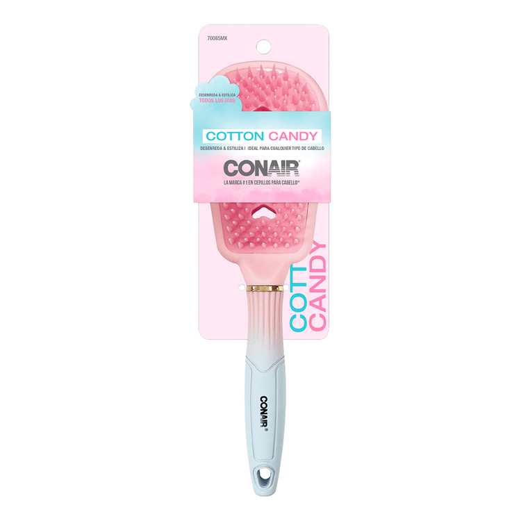 Cotton Candy - Cepillo ventilado con mango antiderrapante