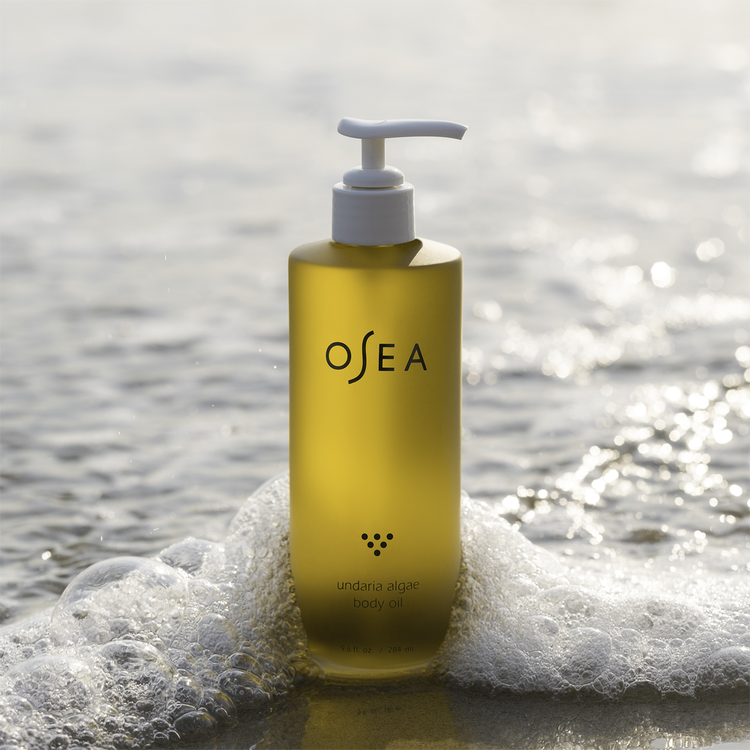 Undaria Algae Body Oil To Hydrate & Glow Aceite corporal mejora la elasticidad de la piel