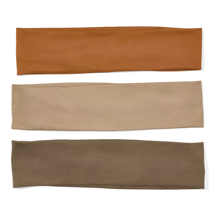 Recycled Fabric Stretchy Set de diademas mantiene el cabello recogido