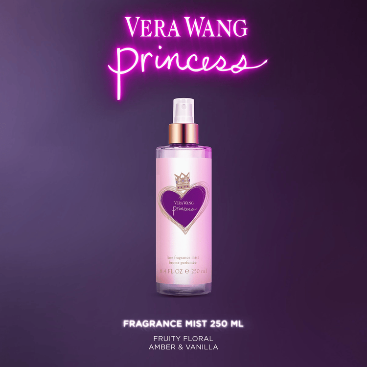 Princess Body mist spray con aroma ámbar floral