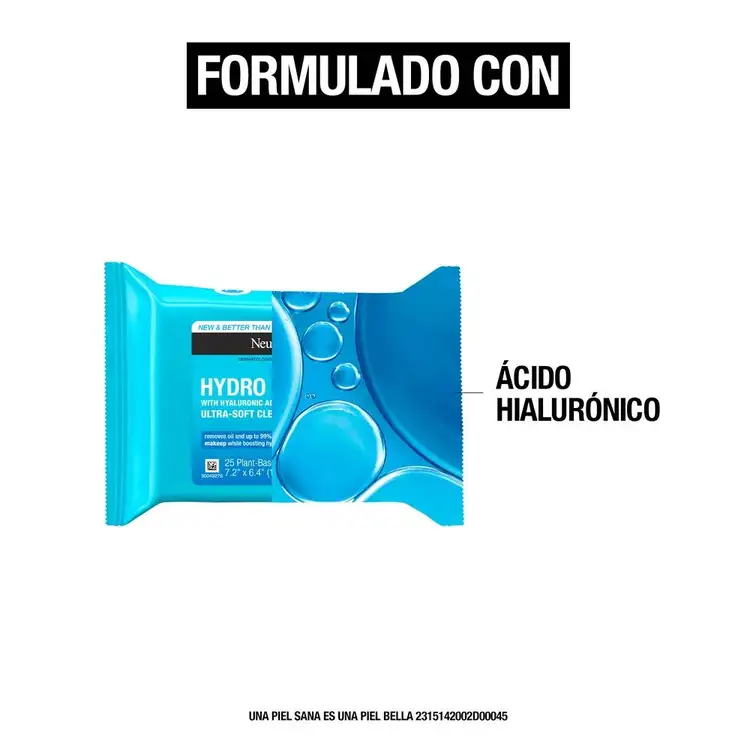 Hydro Boost Toallitas biodegradables