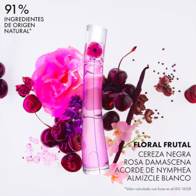 Flower Cherry Poppy - Eau de Parfum, una fragancia exquisita para una piel deliciosa