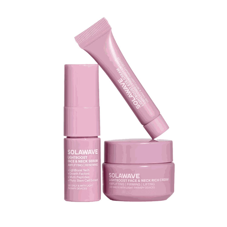LightBoost - Kit de Inicio Tamaño Mini de Terapia de Luz Roja, 4 en 1 - Set 3 piezas