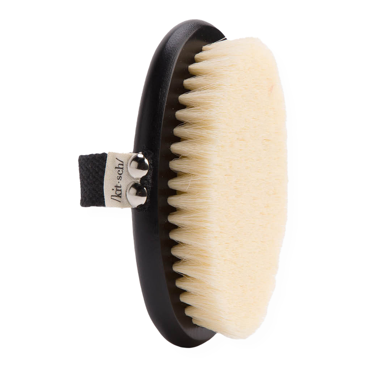 Body Dry Brush - Cepillo exfoliante corporal, elimina impurezas con suavidad