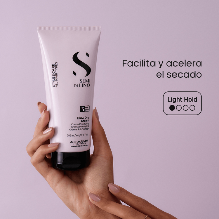 Semi Di Lino Style & Care - Crema para peinar, proporciona control y protección