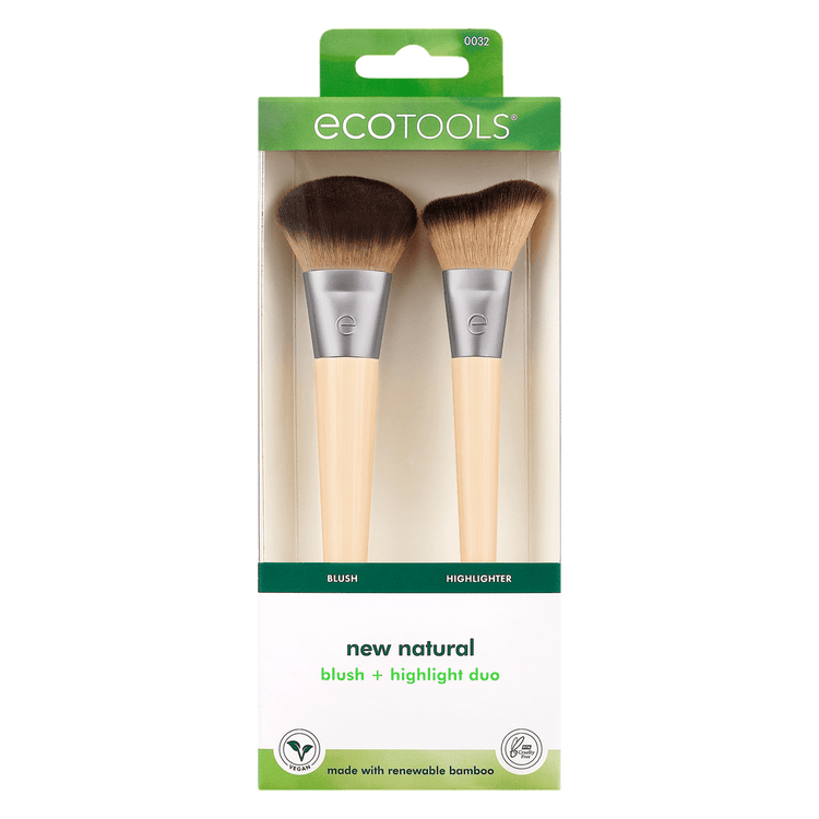 Et Ecotools Blush And Glow Duo Set de brochas de maquillaje set de brochas para ojos