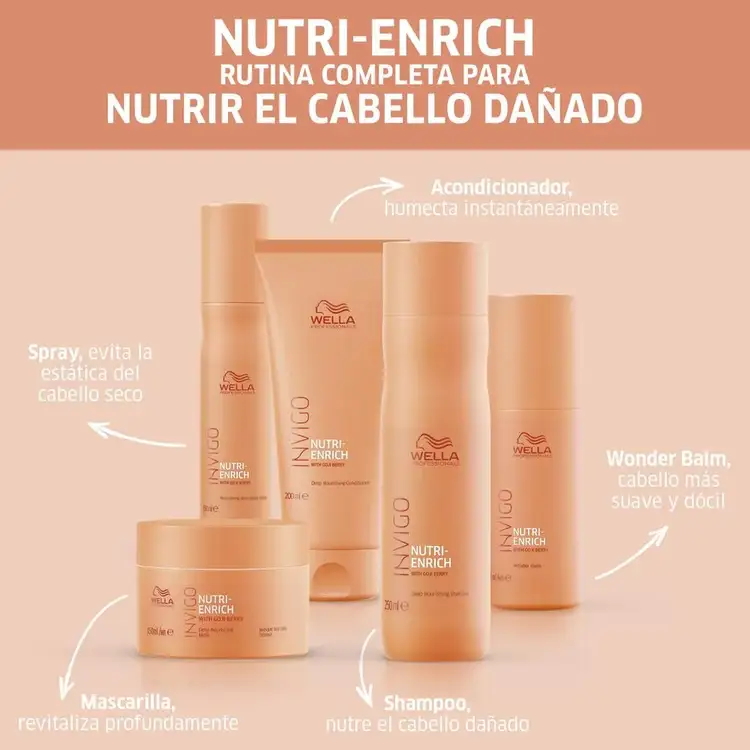 Nutri-Enrich - Acondicionador, nutrición profunda y anti encrespamiento