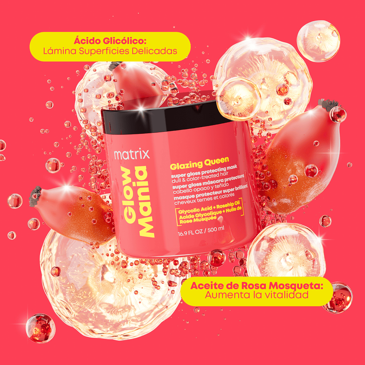 Color Glow Mania - Mascarilla, protege el color y preserva el brillo