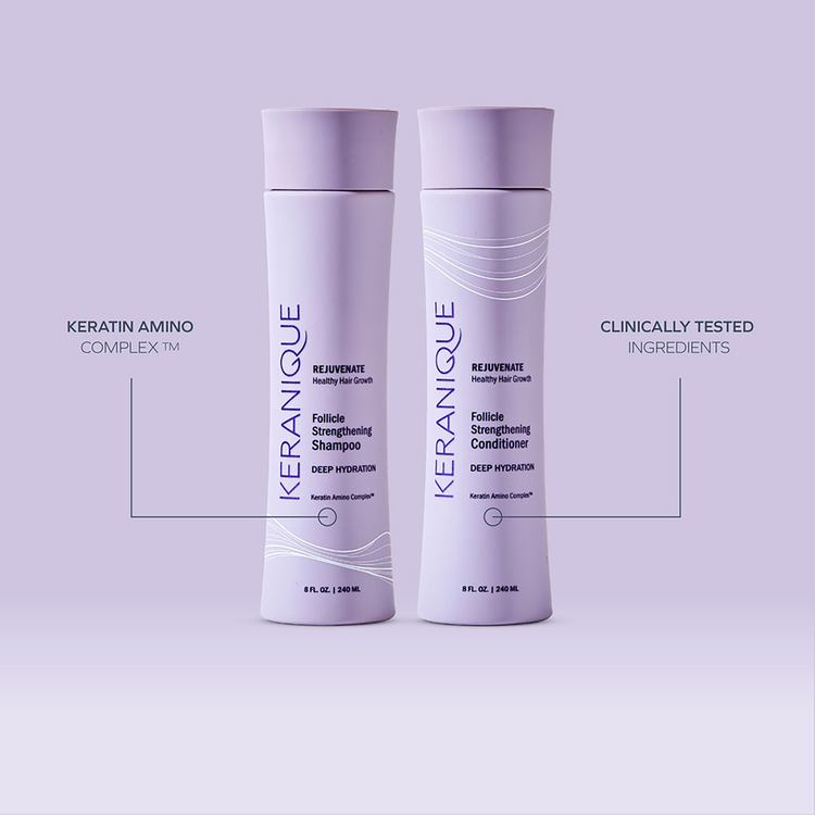 Deep Hydration Follicle Strengthening Shampoo hidrata el cabello