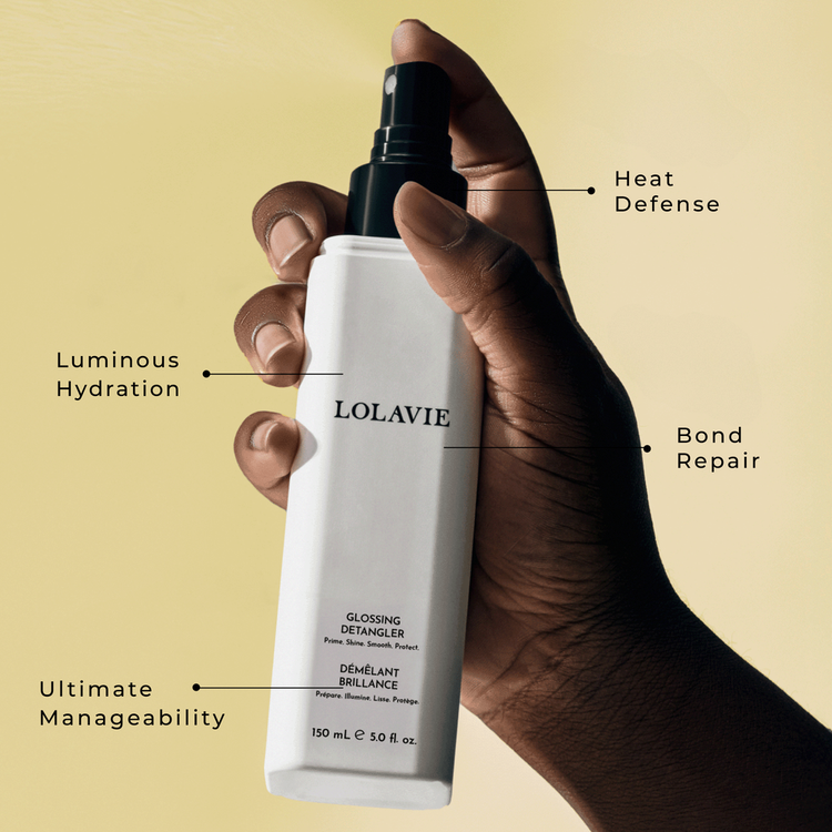 Travel Size Glossing Detangler Spray spray multifuncional