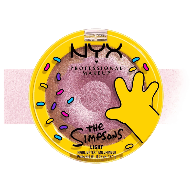 Simpsons Donut - Highlighter, Brillo radiante efecto glaseado