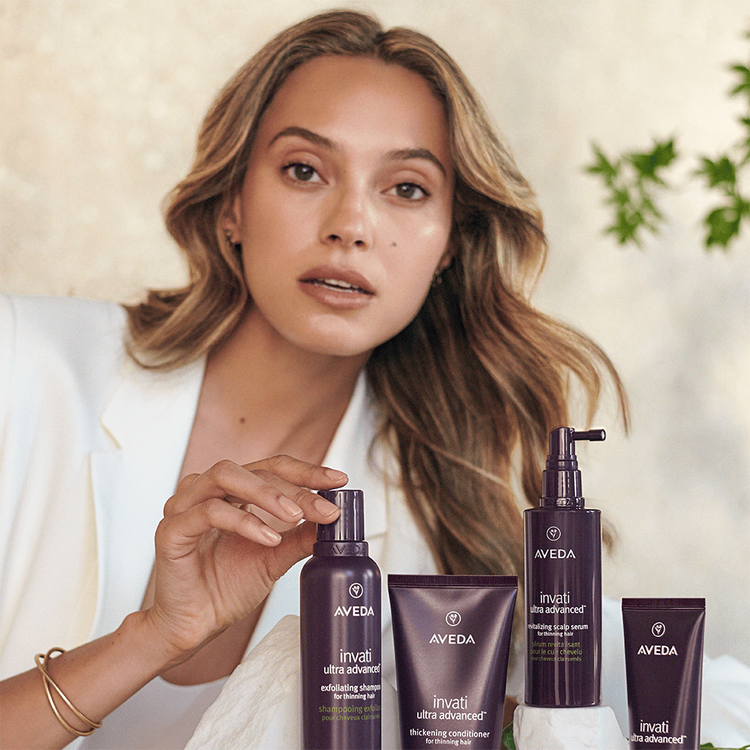 Invati Ultra Acondicionador evita la caída y engrosa el cabello