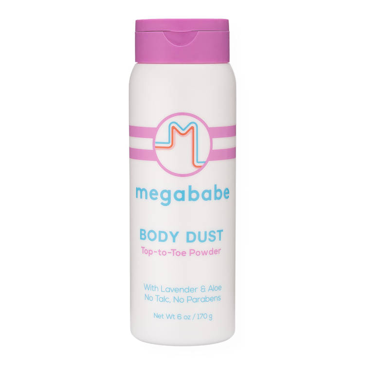 Body Dust Top-To-Toe Polvo anti-sudor mantiene la piel seca