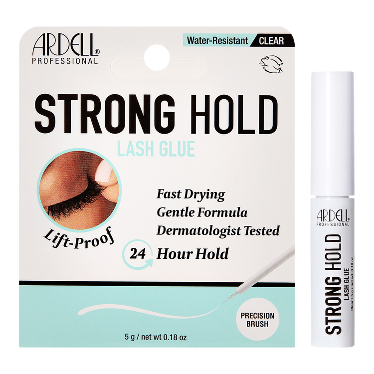 Strong Hold Clear Adhesive Lash Glue For Striplash Adhesivo transparente de fijación fuerte