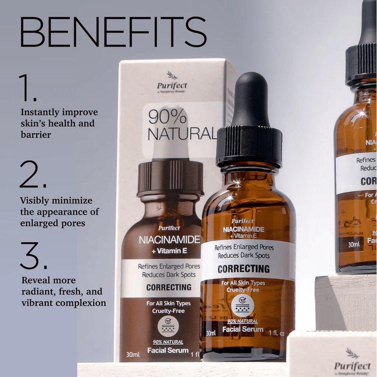 Facial Serum Correcting Niacinamide Serum facial hidrata y mejora apariencia general