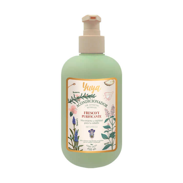 Acondicionador, efecto purificante