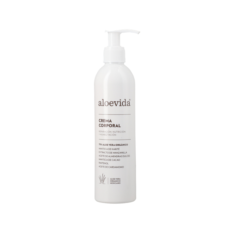 Crema corporal, humectación y protección