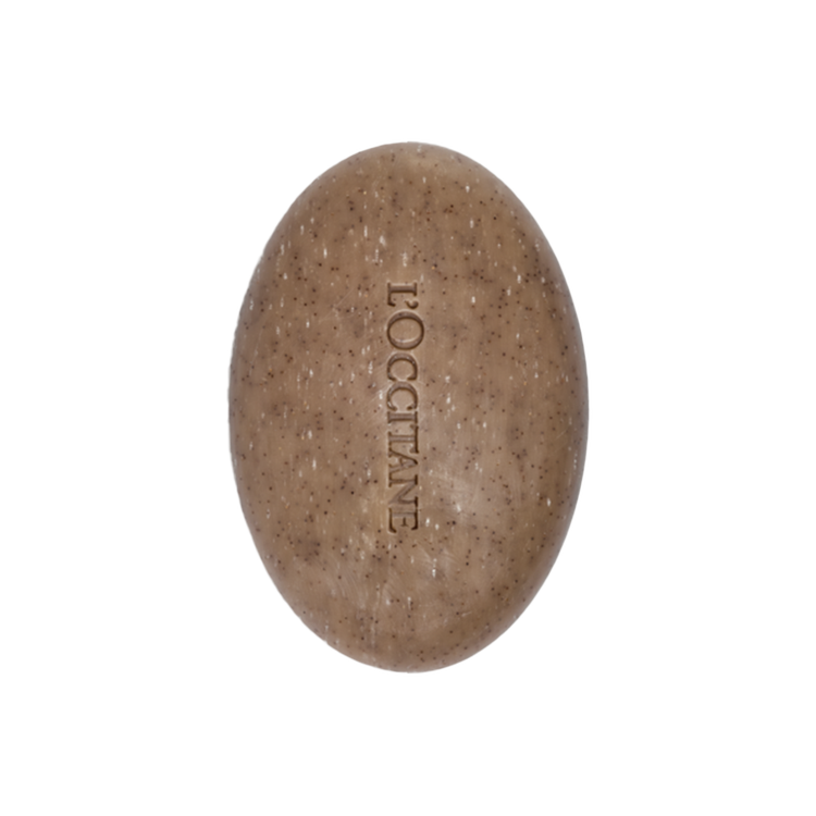 Jabón exfoliante 2 en 1, enriquecido con almendras de provenza