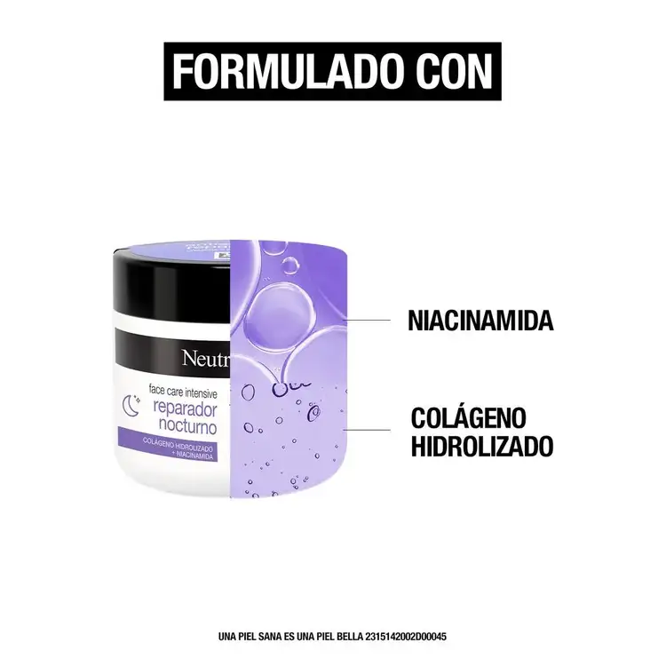 Face Care Intensive - Crema nocturna, brinda un aspecto joven