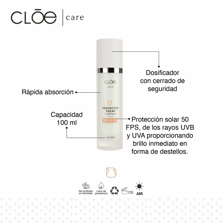 Protector solar corporal, con FPS 50