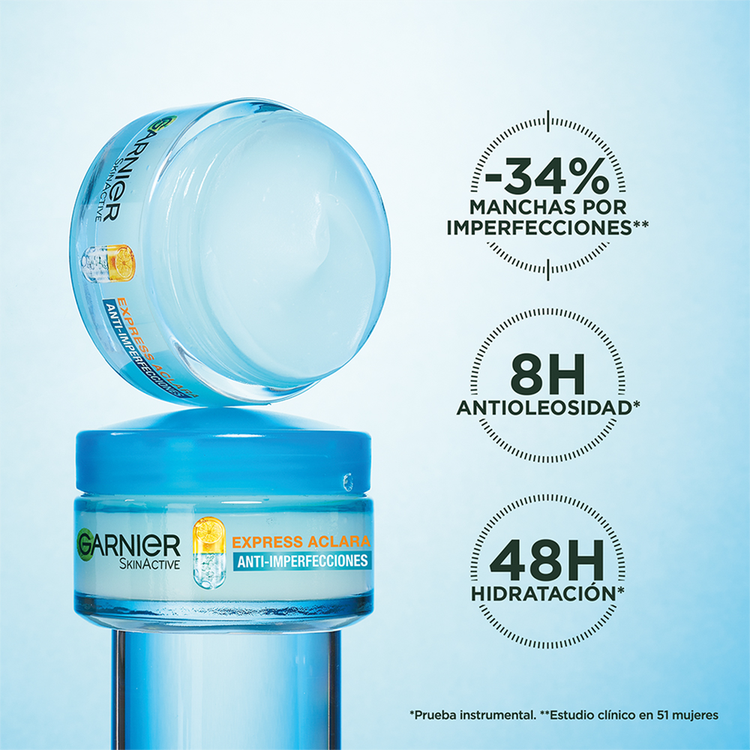 Garnier Skin Crema gel hidratación anti-oleosidad