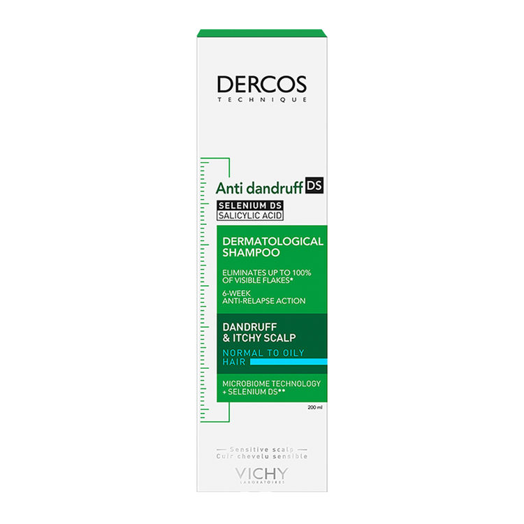 Dercos Shampoo anti caspa grasa