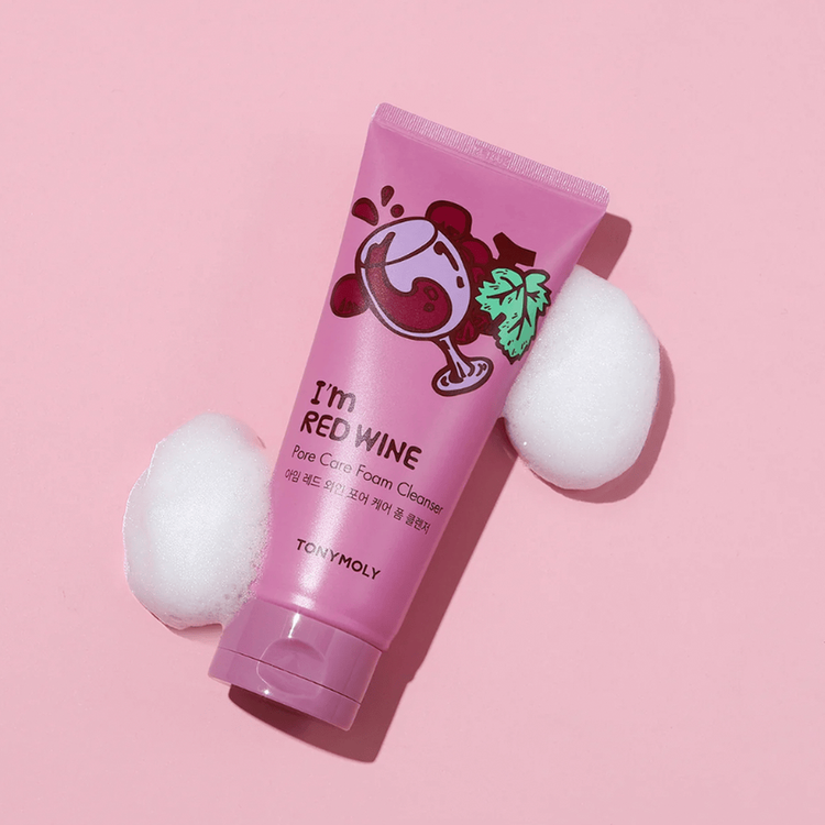 I'M Red Wine Espuma limpiadora con antioxidantes del vino tinto