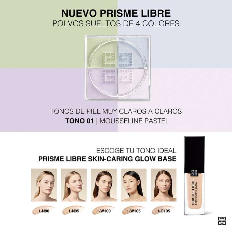 Prisme Libre Loose Powder - Los polvos sueltos icónicos con 4 colores correctores