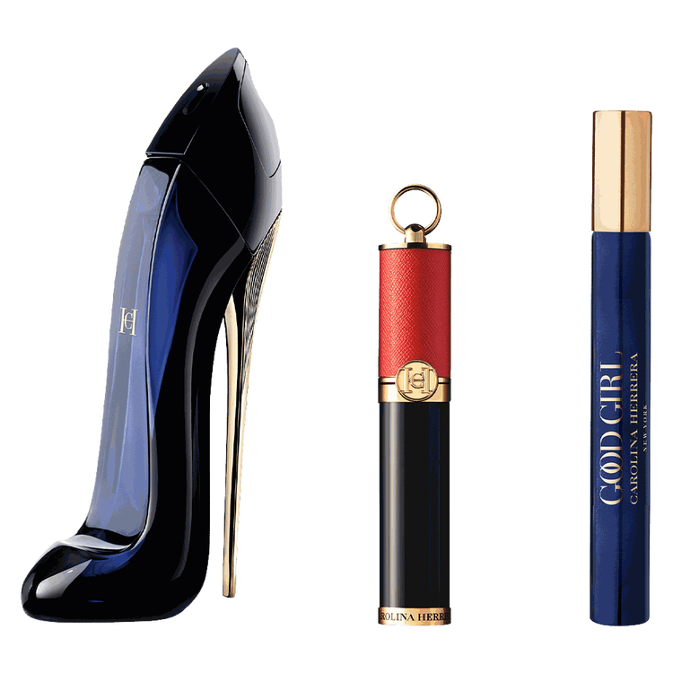 Good Girl - Set de regalo, eau de parfum 80 ml + 10 ml + Fabulous Eyes mascara de pestañas Black Smudgeproof 2 ml