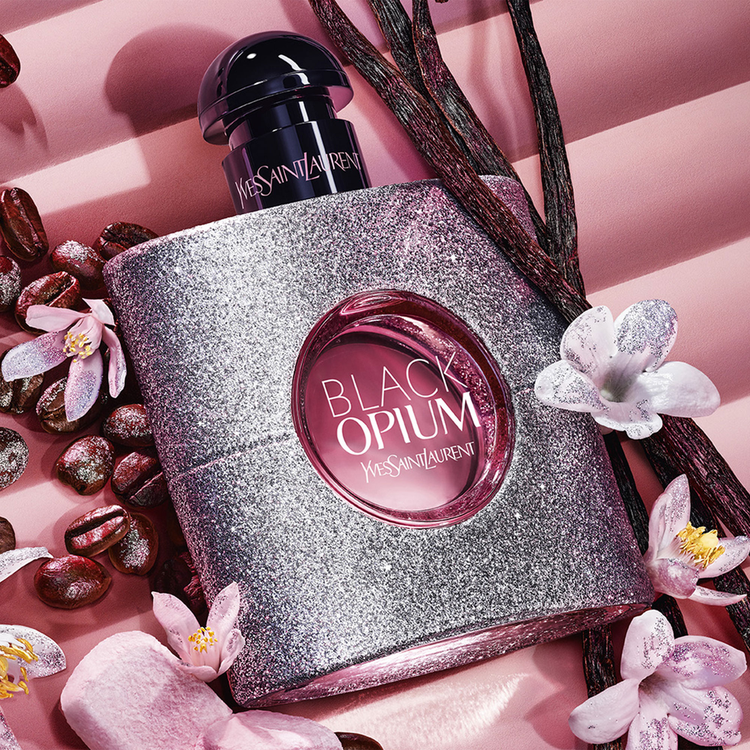 Black Opium Glitter - Eau de Parfum 90 ml, versión más luminosa y deslumbrante