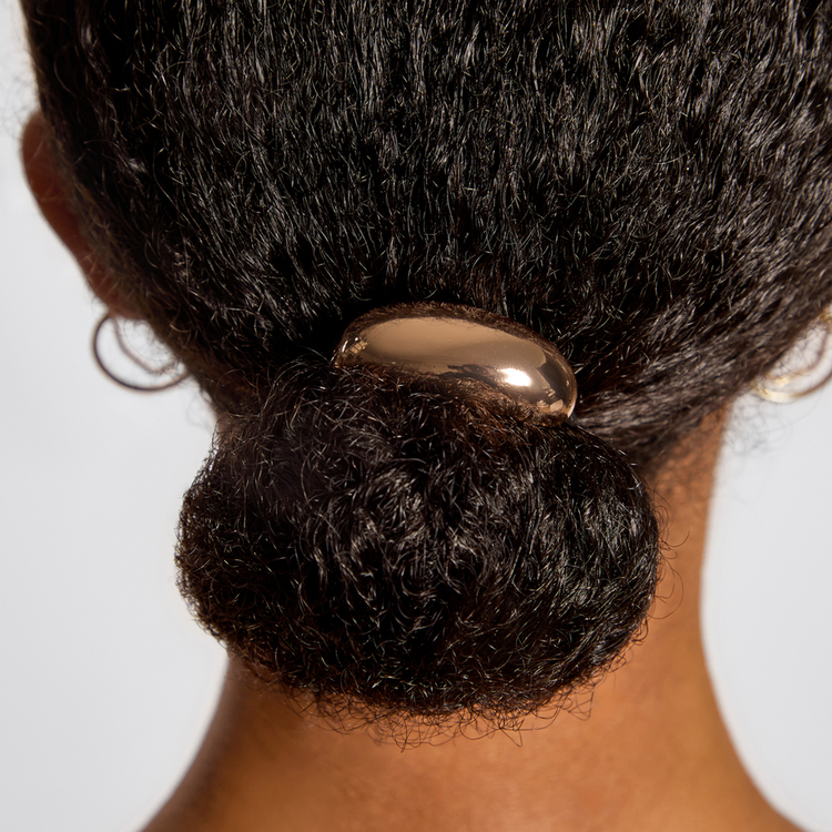 METAL Pulsera metálica dorada estiliza tu cabello