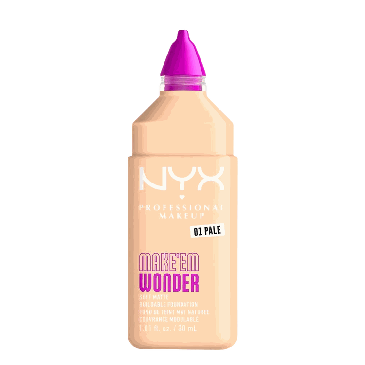 Make Em Wonder - Base de maquillaje para rostro, acabado mate suave