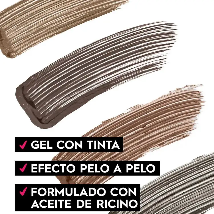 Big Bush Brow Gel - Gel para cejas, da volumen y fijación duradera