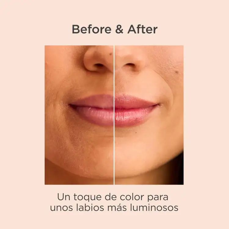 Labial - Reparador de daño, protección hidratante con color