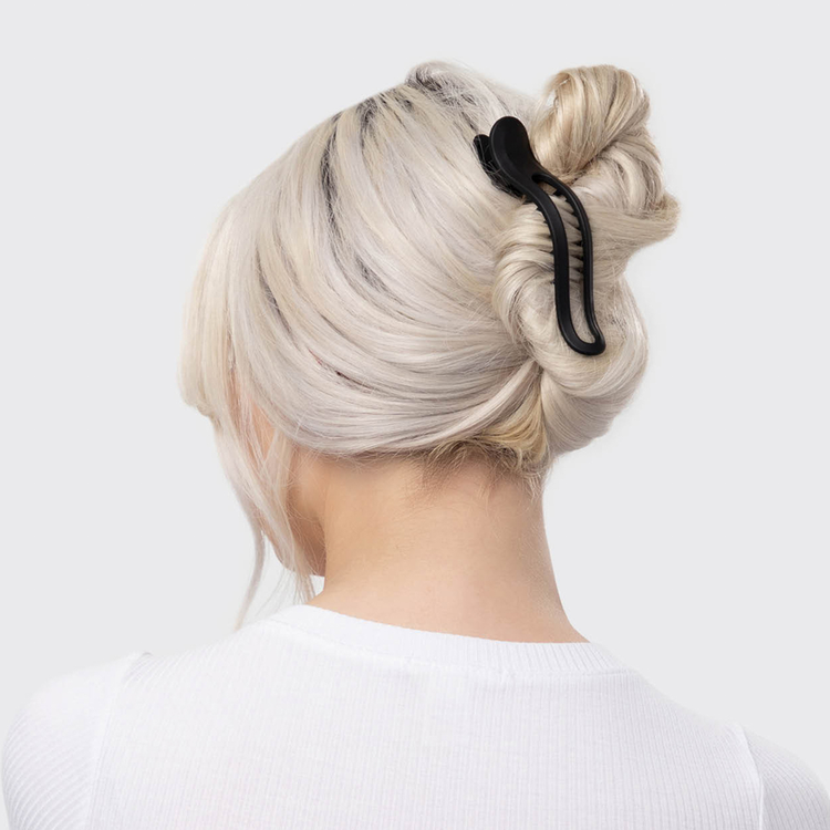 Flat Lay Curved Claw Clips Pinzas para el cabello fijación segura y estilo versátil
