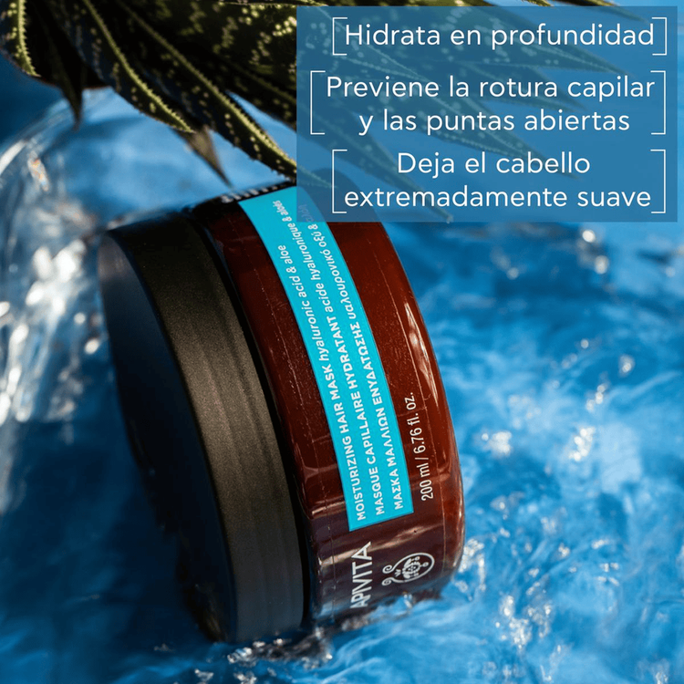 Hyaluronic hydra - Mascarilla capilar hidratante, ofrece una hidratación intensa