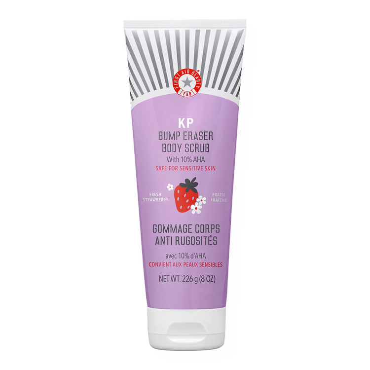 KP Bump Eraser Body Scrub Fresh Strawberry - Exfoliante corporal, brinda exfoliación profunda