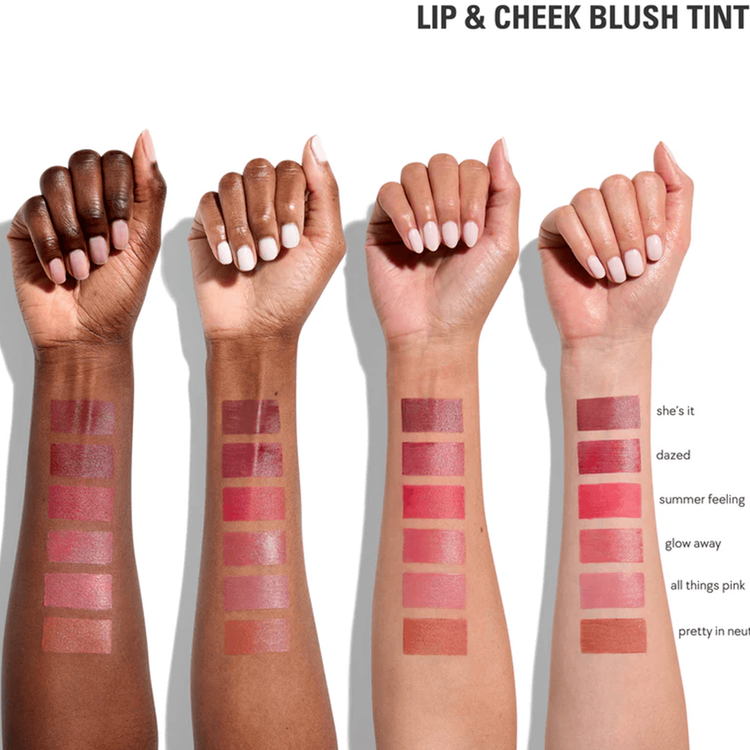 Kylie Lip & Cheek Blush Tint - Tinta para labios y mejillas, textura ligera