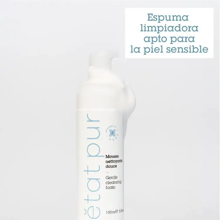 Limpiadores Espuma limpiadora para piel sensible