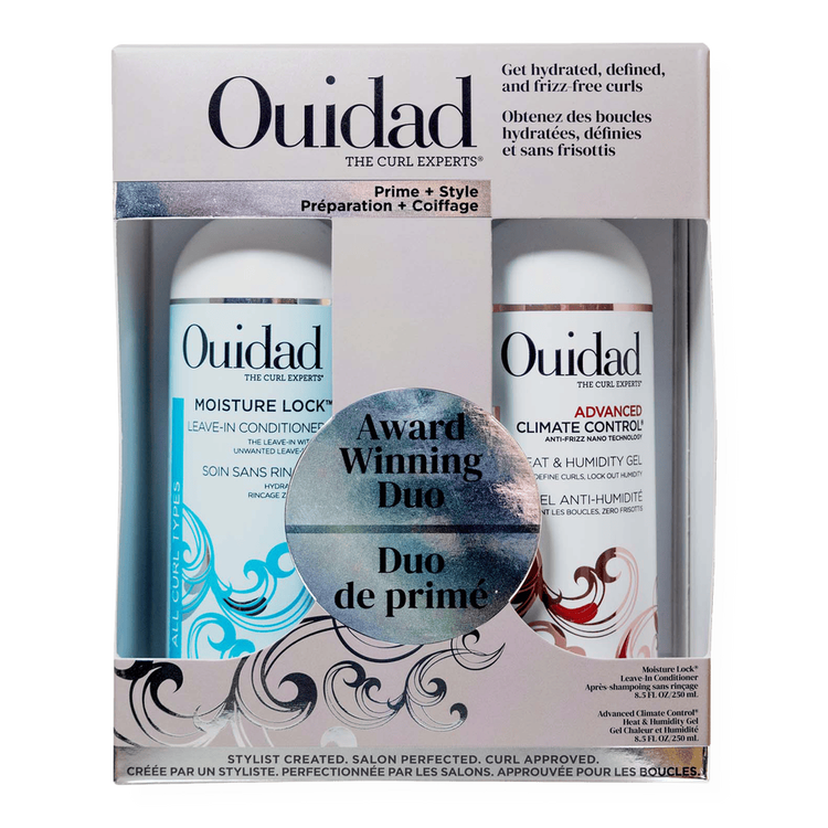 Prime + Style Curl Kit definidor combate el frizz