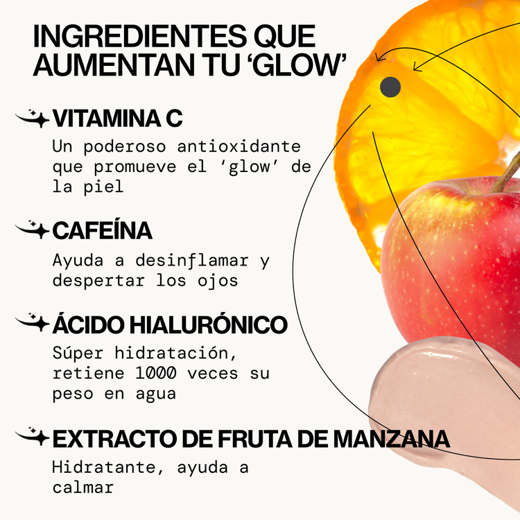 Glow Baby Eye Bright Crema para ojos reduce las ojeras