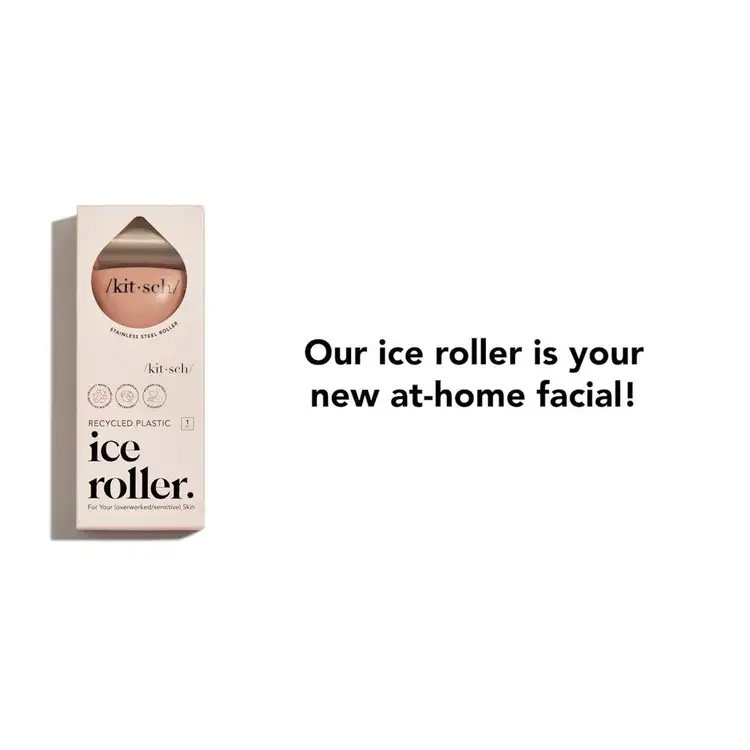 Terracotta Recycled Plastic Ice Roller Rodillo ayuda a calmar la inflamación