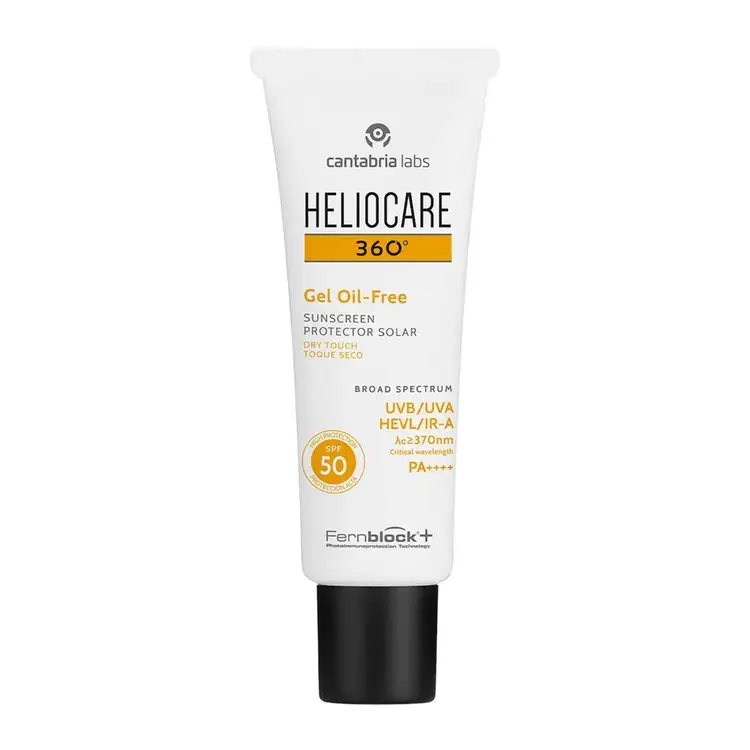 Gel Oil Free SPF 50+ Protector solar facial para pieles grasas o con tendencia acneica