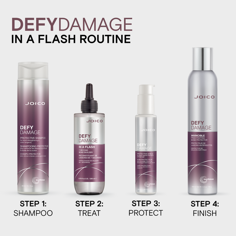 Defy Damage In A Flash 7-Second Tratamiento reparador deja el cabello suave