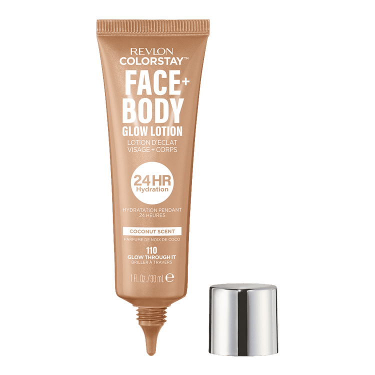 Loción corporal como base iluminadora o iluminador corporal