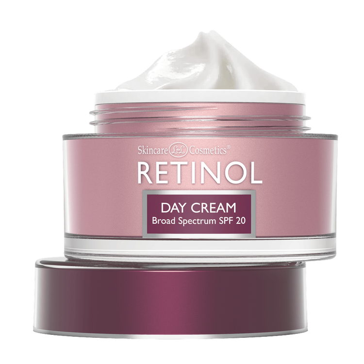 Retinol Crema facial con protector solar antiedad- spf 21